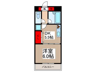 エスポワ－ルの物件間取画像